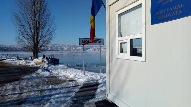 În atenția călătorilor: Postul vamal de tip debarcader „Molovata”, închis din cauza vântului puternic
