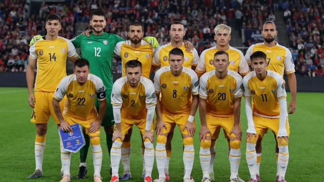Naționala de fotbal a Republicii Moldova nu a câștigat nicio partidă în 2025. Bilanțul anului și meciurile jucate