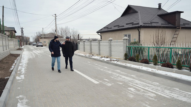 Drum local modernizat în satul Dobrogea. Peste 9.000 de locuitori beneficiază de acces îmbunătățit

