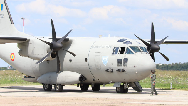 Solidaritate europeană. Forțele Aeriene Române au îndeplinit o misiune umanitară în sprijinul Elveției