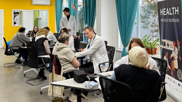 Cadrele didactice, medicii-rezidenți și studenții USMF „Nicolae Testemițanu” au oferit asistență medicală gratuită refugiaților ucraineni