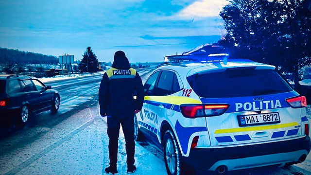 Peste 3200 de încălcări ale regulamentului circulației rutiere, consemnate de polițiști în weekend