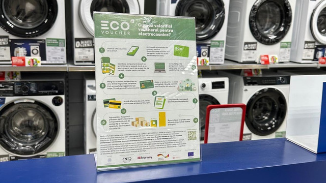 Programul EcoVoucher continuă în 2026 cu un buget de aproximativ 40 milioane de lei
