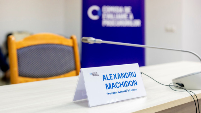 Procurorul General interimar, Alexandru Machidon, va fi audiat din nou de Comisia de evaluare a procurorilor
