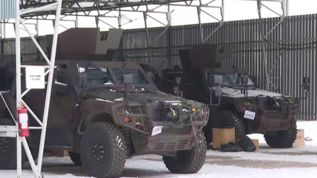 Blindate noi pentru Armata Română. Primul lot a fost importat, restul vehiculelor vor fi fabricate în țară
