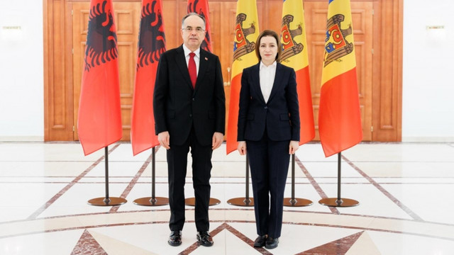 LIVE | Declarații de presă susținute de Președinta Republicii Moldova, Maia Sandu, și Președintele Republicii Albania, Bajram Begaj