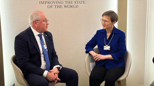 Cooperarea economică între R. Moldova și Liechtenstein, discutată de premierii celor două state în marja Forumului Economic Mondial de la Davos