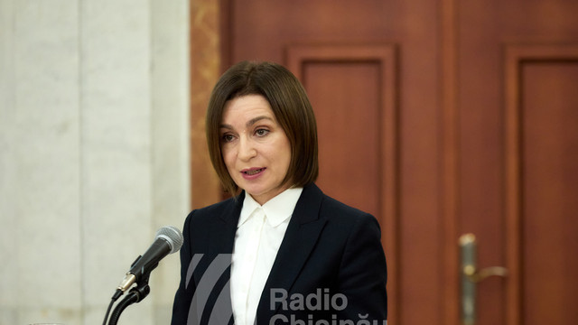 Maia Sandu: „Integrarea europeană este ancora noastră de siguranță în fața unui viitor incert”