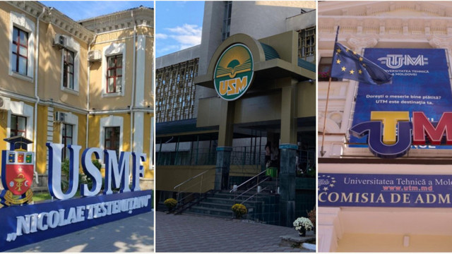 Universitățile din Republica Moldova primesc peste un miliard de lei din bugetul de stat
