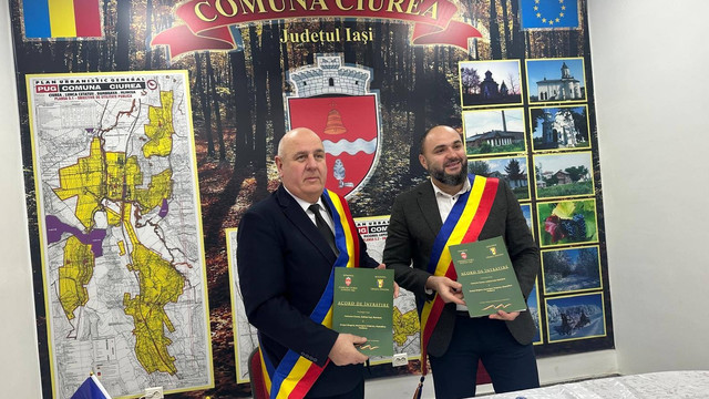 A fost semnat un acord de înfrățire între două localități din R. Moldova și România


