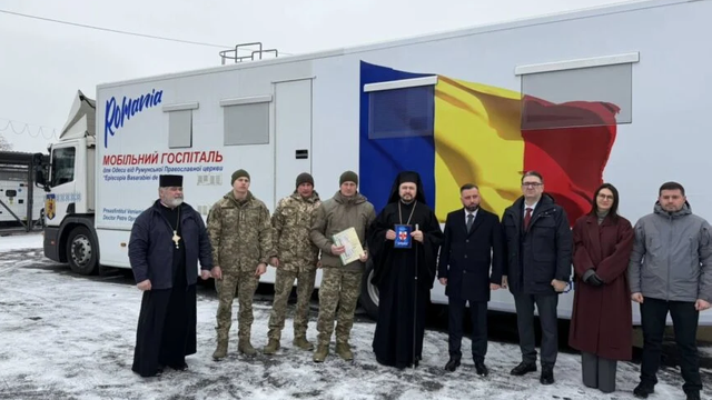 Episcopia Basarabiei de Sud a donat un spital mobil regiunii Odesa din Ucraina
