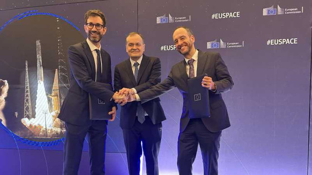 Agenția spațială a UE a semnat un contract pentru a lansa sateliți Galileo cu racheta Ariane 6
