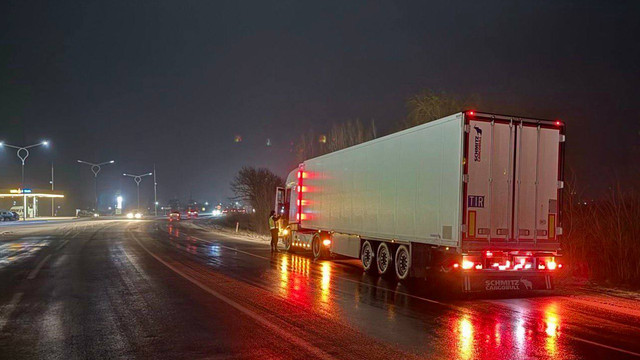 Trafic restricționat spre Palanca și Tudora: circulația autovehiculelor de mare tonaj a fost sistată

