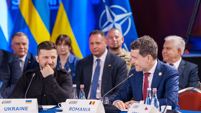 Volodimir Zelenski a discutat cu Nicușor Dan despre proiectele energetice comune care pot spori securitatea celor două țări

