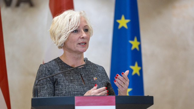 Președinta Parlamentului Letoniei, Daiga Mieriņa, la Chișinău: „Suntem gata să facem tot ce este necesar pentru ca procesul de integrare europeană să fie cât mai rapid posibil”
