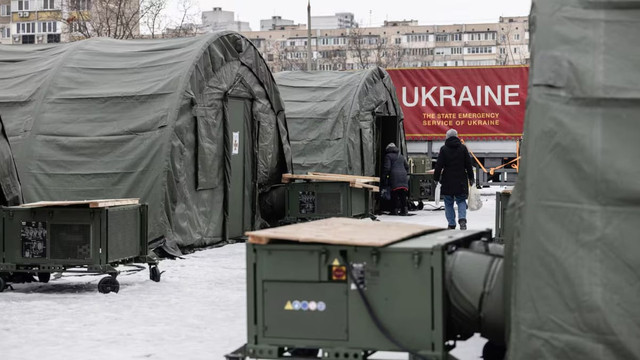 „Căldură pentru Ucraina”. Campanie de strângere de fonduri pentru cumpărarea de generatoare destinate țării vecine, afectată de bombardamentele rusești