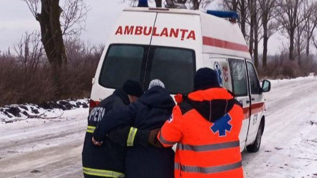 Un autobuz a derapat la Ialoveni. Salvatorii au intervenit în mai multe raioane
