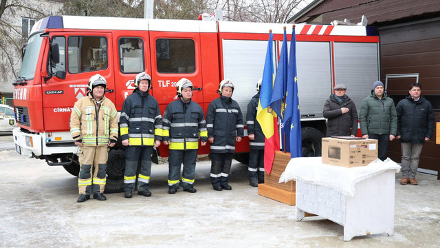 Un post voluntar de salvatori și pompieri a fost inaugurat în localitatea Cârnățenii Noi