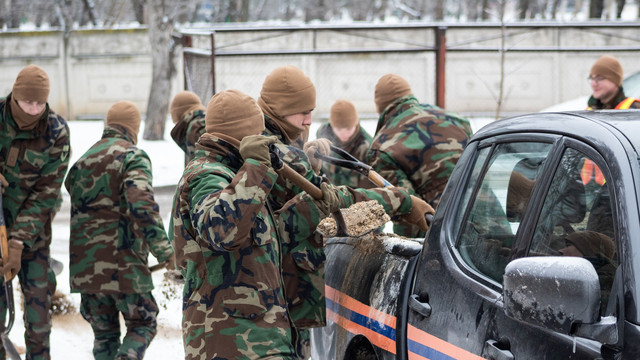IGSU a desfășurat 35 de misiuni de intervenție în ultimele 24 de ore, din cauza vremii nefavorabile
