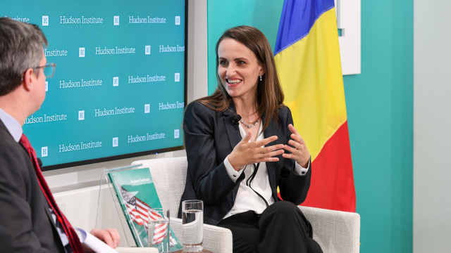 Oana Țoiu, mesaj în SUA: „România poate proteja regiunea de folosirea prețurilor la energie ca armă de șantaj politic”