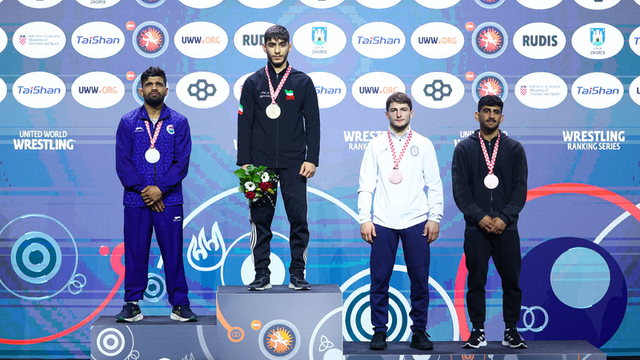 Bronz pentru R. Moldova: Luptătorul Vitalie Eriomenco, medaliat la Zagreb Open
