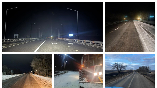 AND: Pe traseele naționale se circulă în condiții de iarnă

