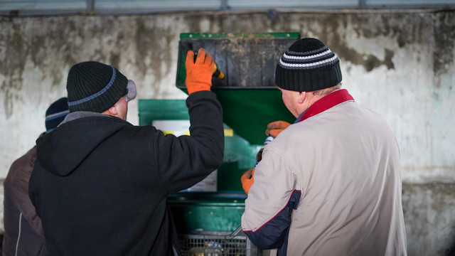 Sistem modern de salubrizare la Andrușul de Jos, Cahul: colectare separată și reciclare pentru fiecare gospodărie