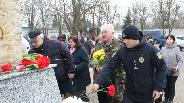 Polițiștii de frontieră au comemorat 37 de ani de la retragerea trupelor sovietice din Afganistan (FOTO) 