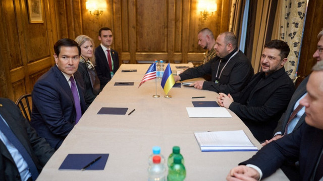 Mesajul transmis de Marco Rubio după ce s-a întâlnit cu Volodimir Zelenski, la Munchen
