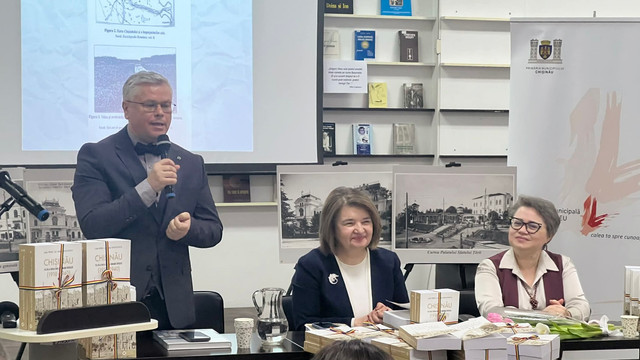 Chișinăul interbelic - un studiu enciclopedic lansat de istoricii Lidia Prisac și Ion Valer Xenofontov

