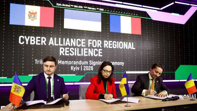 Republica Moldova, România și Ucraina  înființează Alianța Cibernetică pentru Reziliență Regională