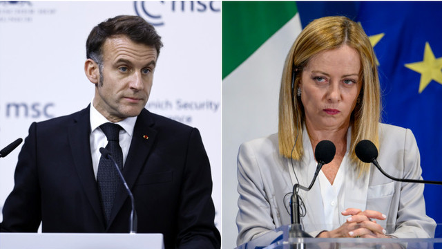 Giorgia Meloni și Emmanuel Macron au amânat primul lor summit la nivel înalt. Relația dintre cei doi, marcată de tensiuni