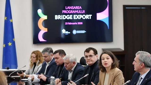 Sprijin pentru promovarea exporturilor: Programul „Bridge export”, cu un buget de 60 de milioane de lei, lansat la Chișinău

