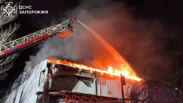 Atac masiv al Rusiei asupra Ucrainei: cinci răniți și incendii în zone industriale și rezidențiale din Zaporojie