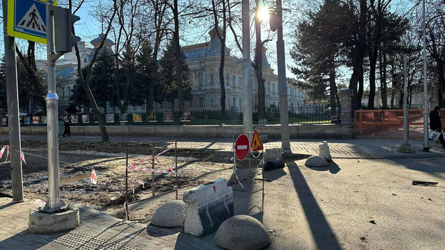 Caldarâmul de pe 31 August va fi zonă pietonală. Primăria Chișinău a prezentat proiectul final
