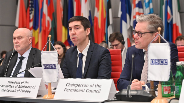 Mihai Popșoi: „Parteneriatul solid dintre Consiliul Europei și OSCE permite un răspuns comun și eficient la provocările actuale”

