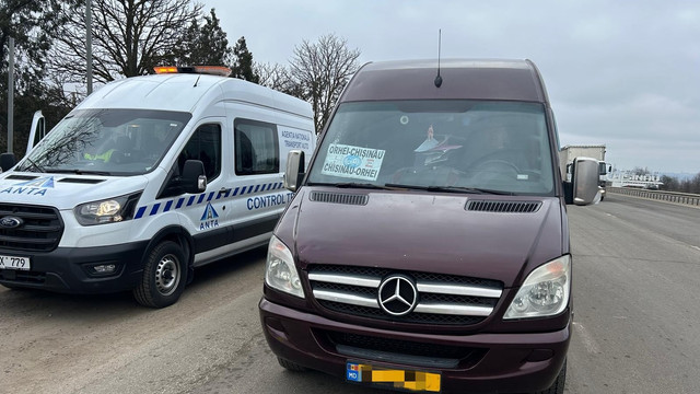 ANTA: Peste 20 de încălcări în prima zi a campaniei de monitorizare a transportului rutier de persoane

