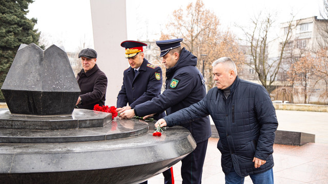 IGPF a comemorat eroii căzuți în războiul de pe Nistru. Ruslan Galușca: „Ne exprimăm recunoștința față de cei care au scris istoria acestei țări” (FOTO)