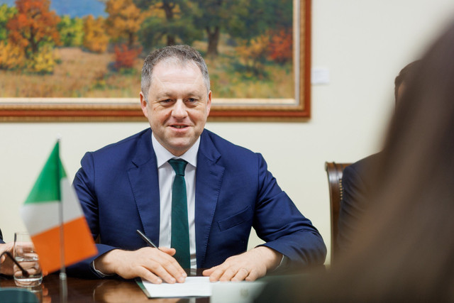 Cristina Gherasimov și Thomas Byrne, în discuții la Chișinău despre accelerarea aderării R. Moldova la Uniunea Europeană (FOTO)