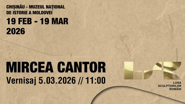 ICR „Mihai Eminescu” susține prezența artistului român Mircea Cantor în programul „Luna Sculptorilor Români la Chișinău”