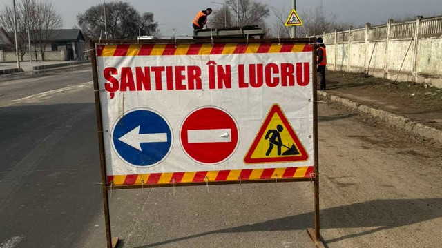Traficul rutier pe strada Meșterul Manole, suspendat pentru lucrări de reparație. Cum va circula transportul public 

