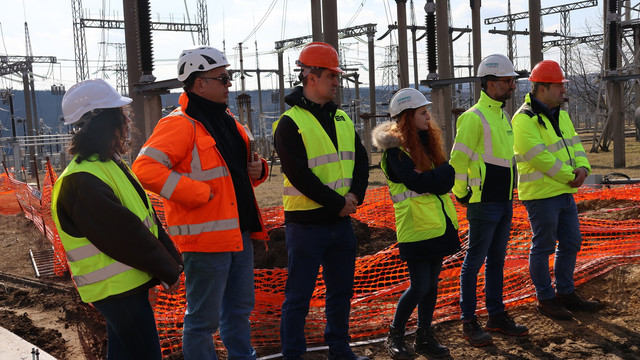 Șantierul liniei electrice Vulcănești–Chișinău, inspectat de autorități și de o delegație a Comisiei Europene (FOTO)