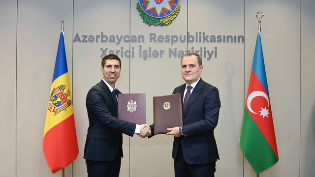 Relațiile moldo-azere, discutate de Mihai Popșoi cu ministrul afacerilor externe al R. Azerbaidjan: „Ne dorim să extindem cooperarea economică și energetică și să valorificăm pe deplin potențialul relațiilor noastre”

