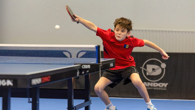 Nicolae Bucur, medaliat cu bronz la turneul internațional de tenis de masă
