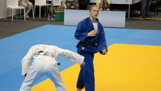 Maria Rusu a câștigat bronzul la Cupa Europei la judo din Antalya
