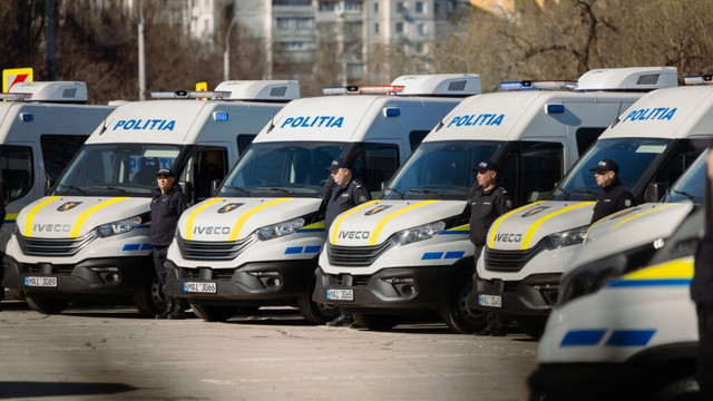 Inspectoratul General al Poliției a fost dotat cu 17 sectoare mobile pentru intervenții în teren