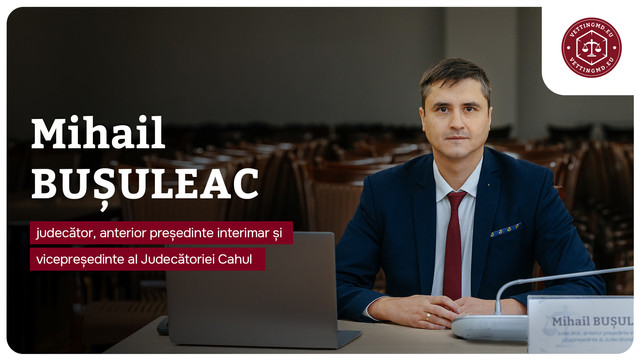 Judecătorul Mihail Bușuleac, eliberat din funcție după ce a picat vettingul
