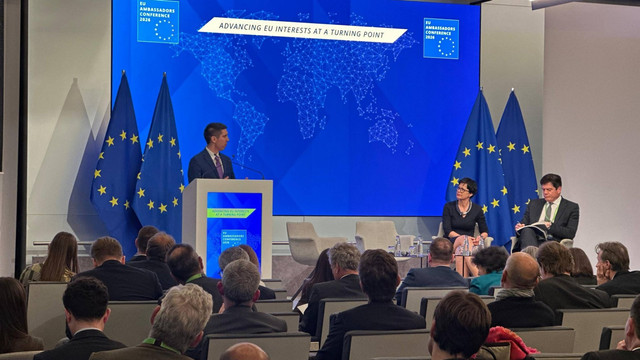 Mihai Popșoi, la Conferința anuală a ambasadorilor UE: „Republica Moldova are progrese clare și recunoscute în procesul de aderare la Uniunea Europeană”