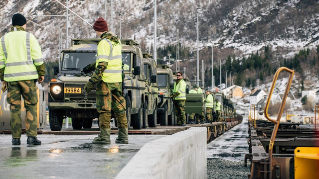 Peste 30.000 de militari din 14 state membre ale NATO participă la exerciții militare de amploare desfășurate în Norvegia și Finlanda