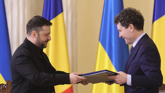 Ce conține parteneriatul strategic România-Ucraina. Documentele semnate de Nicușor Dan și Volodimir Zelenski la București